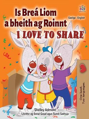 cover image of Is Breá Liom a bheith ag Roinnt I Love to Share
